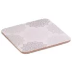 Mandala onderzetters grijs set van 6 - Afbeelding 2