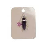 Hanger Amethist -- 4 cm - Afbeelding 2