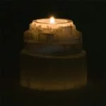 Sfeerlicht seleniet Divine Waterfall -- 600 g; 8x8 cm - Afbeelding 2