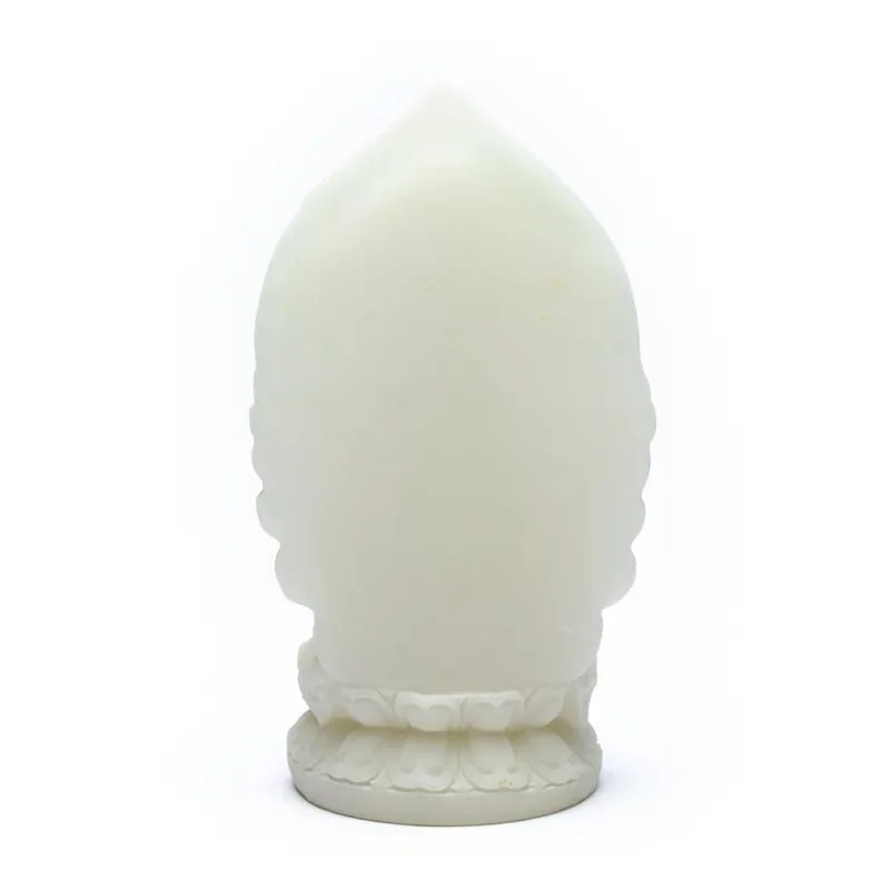 Quan Yin beeldje wit -- 12 cm - Afbeelding 4