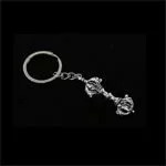 Sleutelhanger dorje witmetaal -- 9 cm - Afbeelding 2