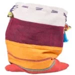 Vintage tasje gemengde kleuren -- 18x22 cm - Afbeelding 3