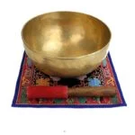 Klankschaal/altaarkleed oneindige knoop brokaat -- 25x25 cm - Afbeelding 2