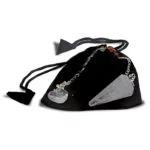 Pendel bergkristal & chakraketting -- 16 g; 3-4 cm - Afbeelding 3