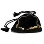 Mini pendel messing verguld -- 4 g; 2.5 cm - Afbeelding 2