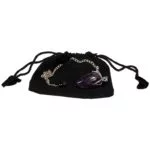 Lotus pendel amethist punt -- 2.5-3 cm - Afbeelding 2