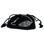 Lotus pendel bergkristal punt -- 2.5-3 cm - Afbeelding 2