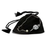 Pendel messing verchroomd -- 27 g; 3 cm - Afbeelding 2