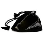 Pendel messing verchroomd -- 12 g; 4 cm - Afbeelding 2