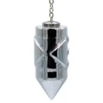 Atlantis pendel messing verchroomd -- 44 g; 4 cm - Afbeelding 2