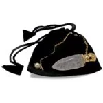 Pendel messing verguld-met bergkristal kamer -- 20 g; 5.3 cm - Afbeelding 2