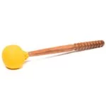 Klankschaal klopper met houten steel -- 120 g; 37x7 cm - Afbeelding 2