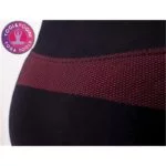 Yogabroek lotus capri rok naadloos zwart S-M - Afbeelding 3