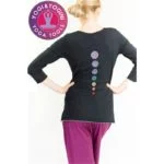 Yoga top biologisch katoen chakra M/L - Afbeelding 2