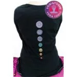 Yoga top biologisch katoen chakra M/L - Afbeelding 4