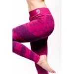 Yoga legging Ashtanga roze S-M - Afbeelding 3