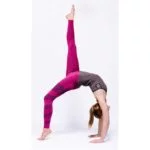 Yoga legging Ashtanga roze M-L - Afbeelding 5