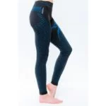 Yoga legging Shanti Om zwart S-M - Afbeelding 3