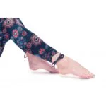Yoga legging zwart met Mandala print biologisch S - Afbeelding 2