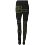 Yoga legging Bhakti zwart biologisch M-L - Afbeelding 3