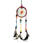 Dromenvanger hennep regenboog XS -- 5.5x20 cm - Afbeelding 3