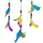 Dromenvanger hennep regenboog S -- 11x25 cm - Afbeelding 4