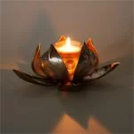 Sfeerlicht Lotus -- 10.5x19 cm - Afbeelding 2