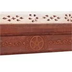 Wierookstokjes brander en bewaardoos pentagram -- 31x5.5x6 cm - Afbeelding 3