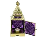 Sfeerlicht oosterse lantaarn Bloem des Levens -- 9.5x23 cm - Afbeelding 2