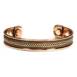 Armbanden magnetisch koper set van 2 stuks - Afbeelding 3