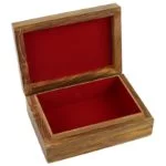 Tarotdoos hart gegraveerd -- 18x12.5x6 cm - Afbeelding 3