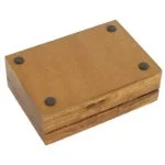 Tarotdoos hart gegraveerd -- 18x12.5x6 cm - Afbeelding 4