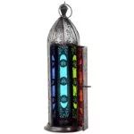 Sfeerlicht oosterse lantaarn 7 chakra's -- 8.5x30 cm - Afbeelding 5