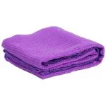 Yoga handdoek PVC antislip paars -- 500 g; 183x65 cm - Afbeelding 2