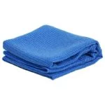 Yoga handdoek siliconen antislip blauw -- 500 g; 183x65 cm - Afbeelding 2