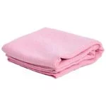 Yoga handdoek siliconen antislip roze -- 500 g; 183x65 cm - Afbeelding 2