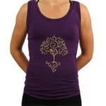 Yoga top paars S - Afbeelding 2