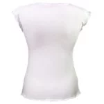 Yoga T-shirt 'Bloem des Levens' wit S - Afbeelding 2