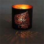 Sfeerlicht bodhiblad -- 10x10 cm - Afbeelding 2