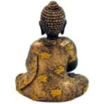 Meditatie Boeddha antieke finish -- 280g; 10.5x7x15cm - Afbeelding 3