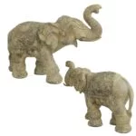 Olifant voor geluk, kracht en moed -- 5930 g; 55x23x - Afbeelding 2
