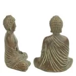 Zittende Boeddha -- 580 g; 16x10x20 cm - Afbeelding 2