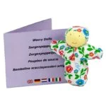 Zorgenpopjes - Worrydolls handgemaakt -- 7x5.5 cm - Afbeelding 2