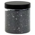 Toermalijn fijn in transparante pot -- 400 g; 0.2-0.3 cm