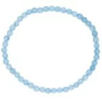 Armband aquamarijn -- 19 cm - Afbeelding 2