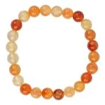 Armband carneool -- 19 cm - Afbeelding 2