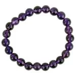 Armband amethist -- 19 cm - Afbeelding 2