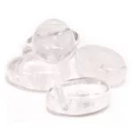 Bergkristal A trommelsteen hanger geboord -- 2.5-3.5 cm - Afbeelding 2