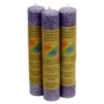 Geurkaars 7e chakra -- 20x3.7 cm - Afbeelding 2