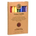 Diner geurkaarsen chakra 7 stuks -- 21x2.2 cm - Afbeelding 2